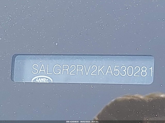 Land Rover aj126 2019 SALGR2RV2KA530281 Image 12