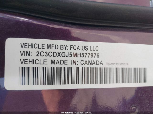 2021 DODGE CHARGER 2C3CDXGJ5MH577976 Photo 8