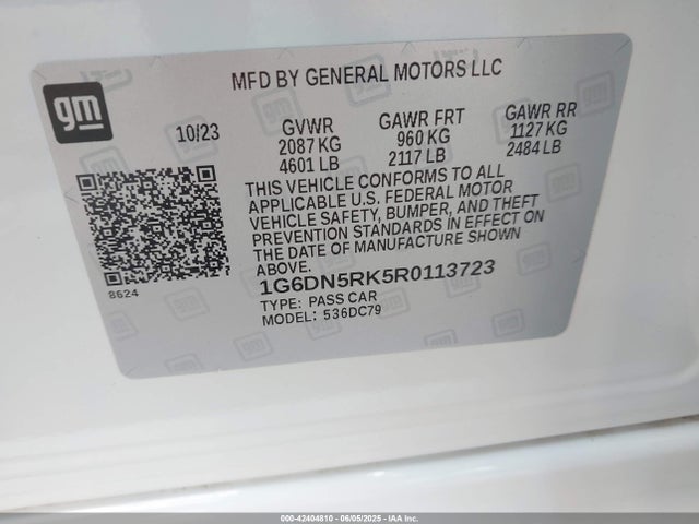 2024 CADILLAC CT5 1G6DN5RK5R0113723 Photo 8