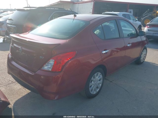 3N1CN7AP6KL869696 Nissan Versa 1.6 Sv