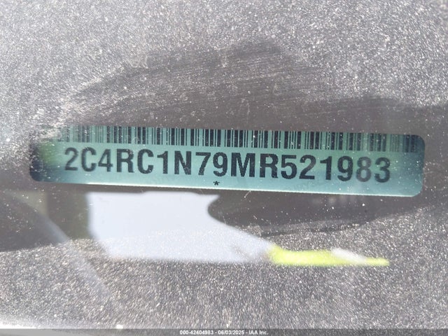 2C4RC1N79MR521983 Chrysler Pacifica Hybrid Pinnacle