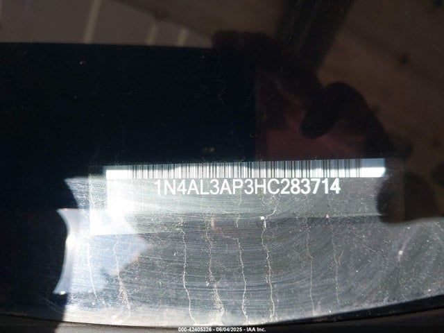 Nissan Altima 2.5 Sv 2017 1N4AL3AP3HC283714 Image 9