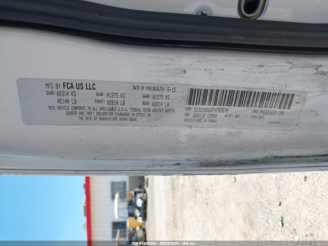 2C3CDXBG6FH795570 Dodge Charger