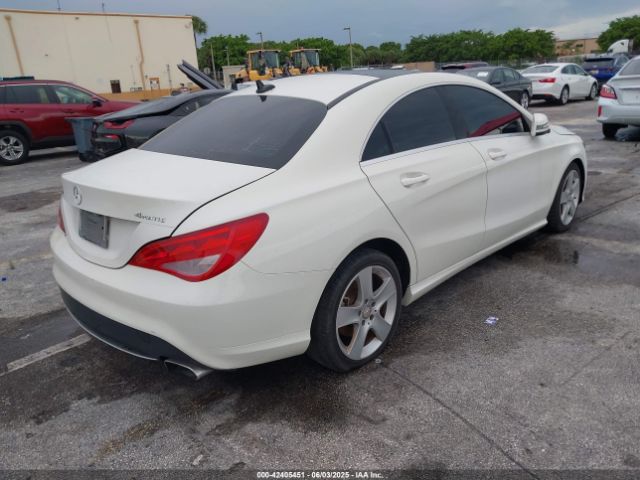 WDDSJ4GB3FN255103 Mercedes-Benz CLA 250 4MATIC