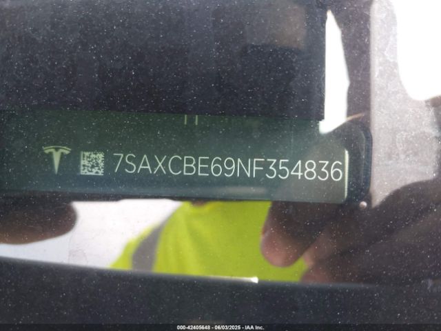 2022 TESLA MODEL X 7SAXCBE69NF354836 Photo 8