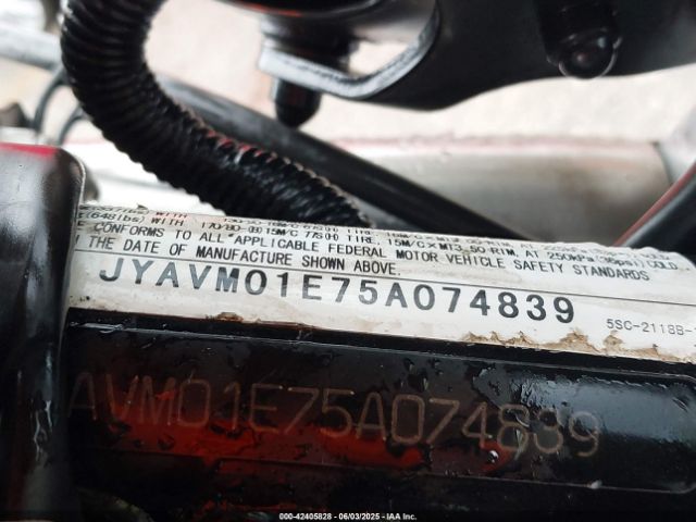 2005 YAMAHA XVS65 JYAVM01E75A074839 Photo 9