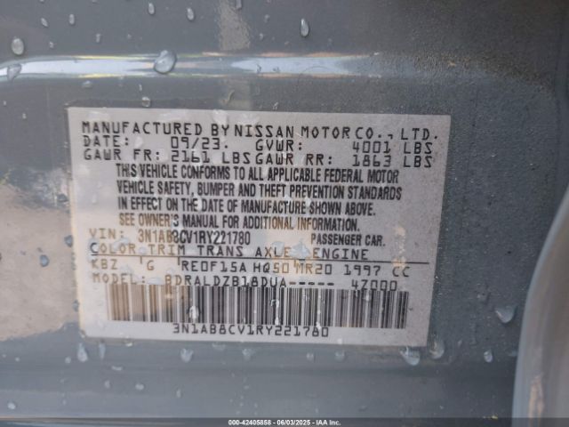 2024 NISSAN SENTRA 3N1AB8CV1RY221780 Photo 8