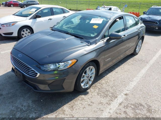 2019 FORD FUSION HYBRID 3FA6P0LU5KR220358 Photo 1