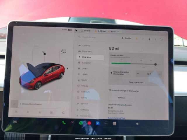 5YJ3E1EA5LF710197 Tesla MODEL 3