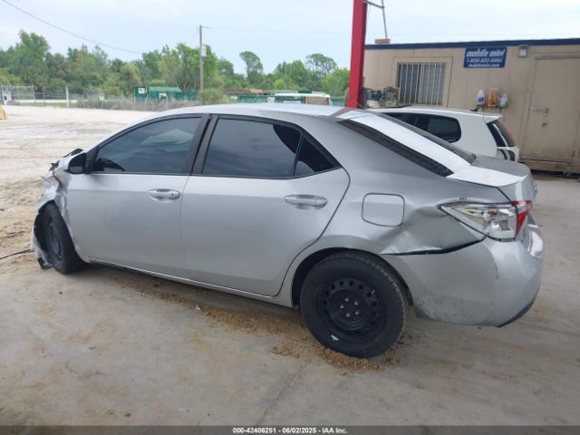 2T1BURHE5GC544186 Toyota COROLLA LE