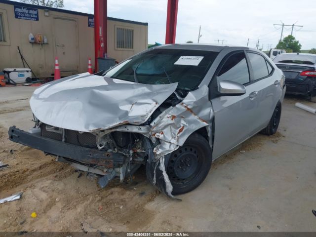 2T1BURHE5GC544186 Toyota COROLLA LE