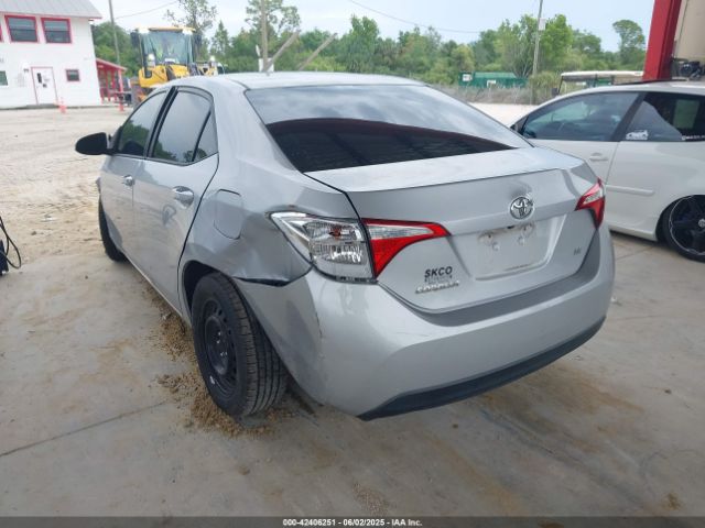 2T1BURHE5GC544186 Toyota COROLLA LE