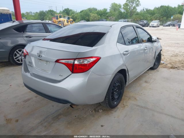 2T1BURHE5GC544186 Toyota COROLLA LE