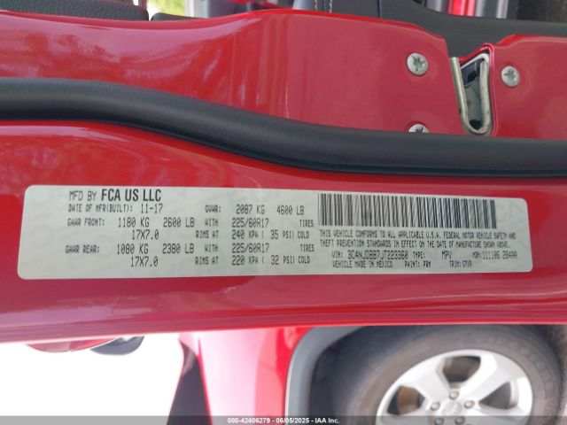 2018 JEEP COMPASS 3C4NJDBB7JT223360 Photo 8