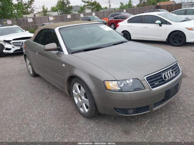 2006 AUDI A4 WAUDT48H86K008917 Photo 0