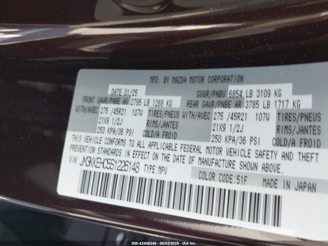 JM3KKEHC5S1226148 Mazda h3 high power