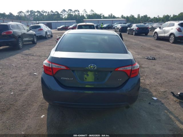 5YFBURHE4GP381692 Toyota COROLLA LE