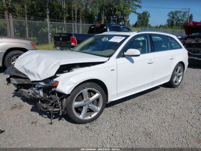 2012 AUDI A4 WAUWFAFL7CA111947 Photo 1