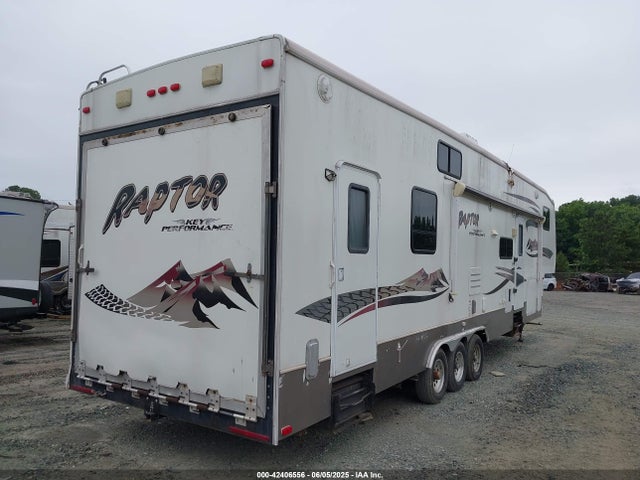 2007 Keystone Raptor Toy Hauler Se მანქანა იყიდება აუქციონზე, vin: 4YDF381357R801440, აუქციონის ნომერი: 42406556