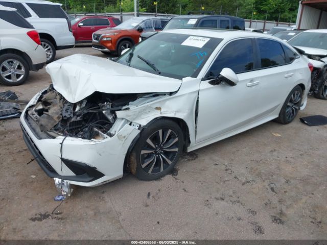 2022 HONDA CIVIC 2HGFE1F78NH318040 Photo 1
