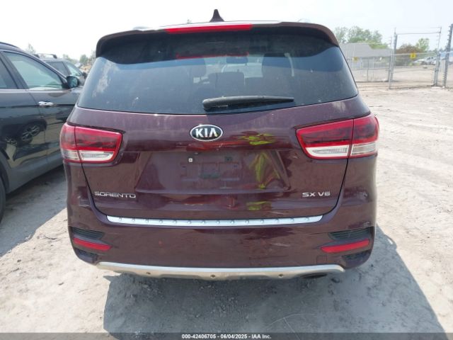 5XYPKDA50GG122419 KIA Sorento 3.3l Sx