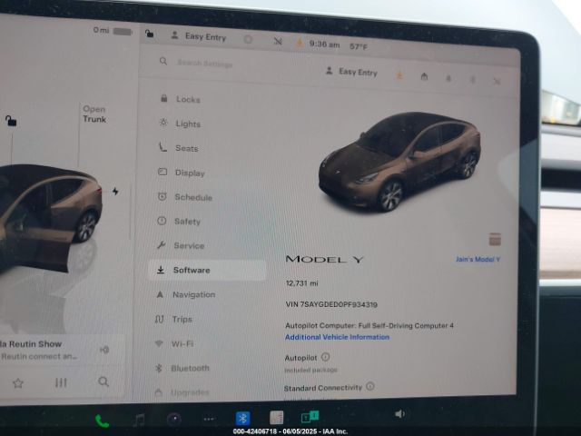 2023 TESLA MODEL Y 7SAYGDED0PF934319 Photo 6