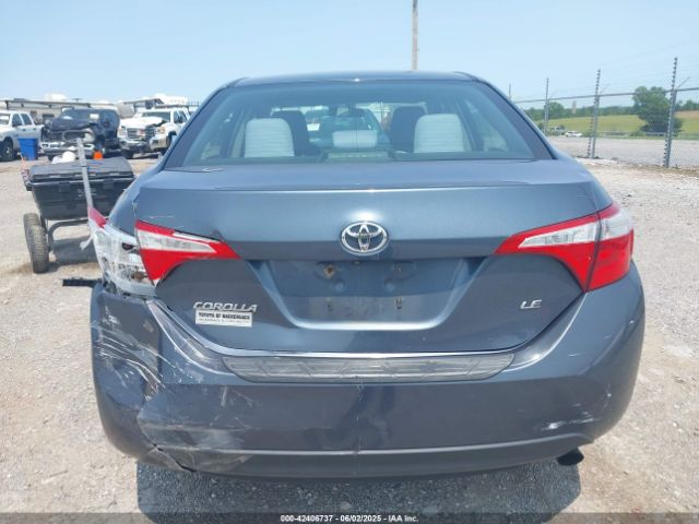 2T1BURHE8FC346121 Toyota COROLLA LE