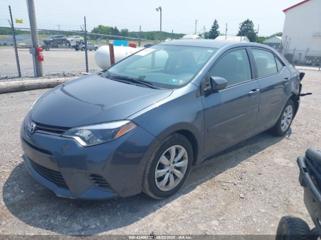 2T1BURHE8FC346121 Toyota COROLLA LE