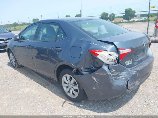 2T1BURHE8FC346121 Toyota COROLLA LE