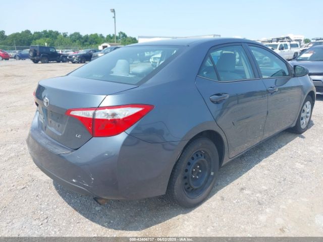 2T1BURHE8FC346121 Toyota COROLLA LE