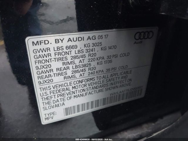 2018 AUDI Q7 WA1LAAF75JD000651 Photo 8