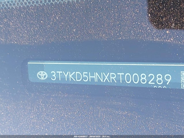 3TYKD5HNXRT008289 Toyota t24a-fts