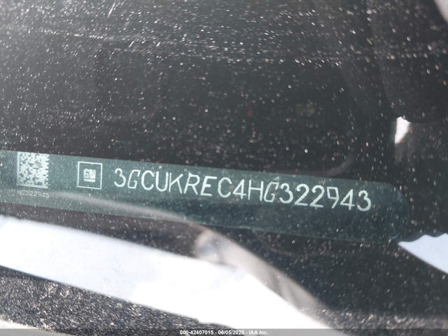3GCUKREC4HG322943 Chevrolet l83 - sidi: spark ignited direct injection, vvt: variable valve timing, afm, e85 max, alum