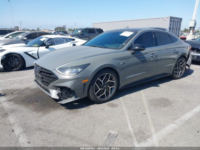 2022 HYUNDAI SONATA KMHL14JC4NA218059 Photo 1