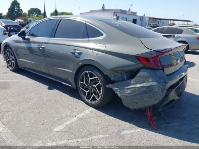 2022 HYUNDAI SONATA KMHL14JC4NA218059 Photo 2