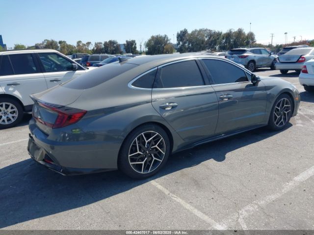 2022 HYUNDAI SONATA KMHL14JC4NA218059 Photo 3