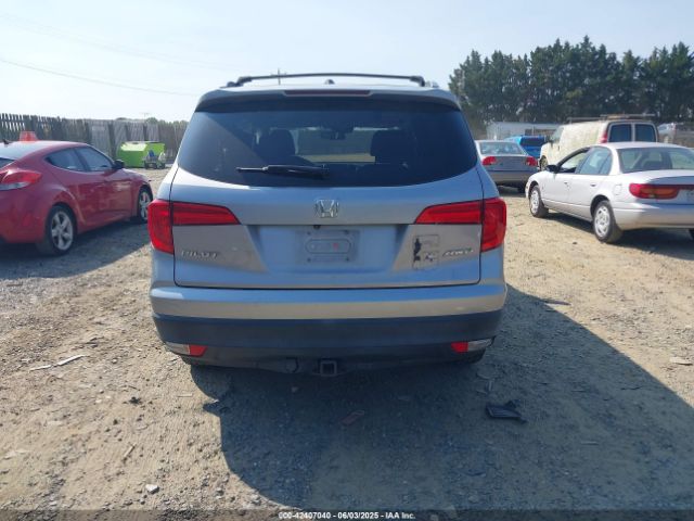 5FNYF6H69HB053323 Honda Pilot Ex-l