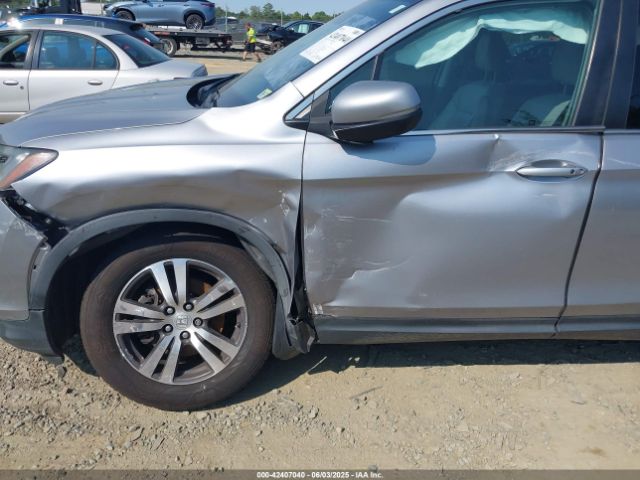 5FNYF6H69HB053323 Honda Pilot Ex-l