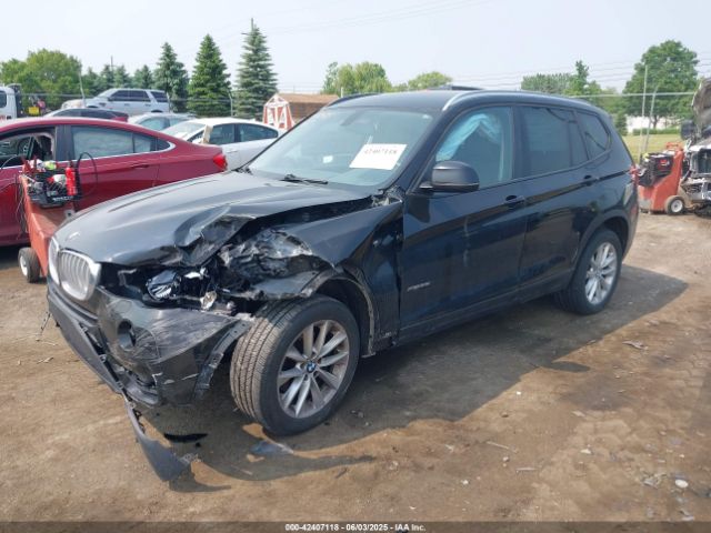 2016 BMW X3 5UXWX9C52G0D69617 Photo 1