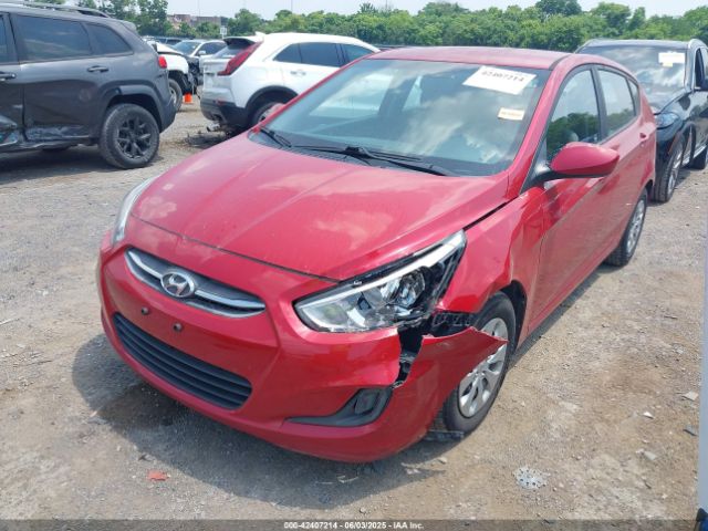 KMHCT5AE0HU319975 Hyundai ACCENT SE