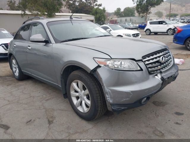 2005 INFINITI FX35 JNRAS08U25X108821