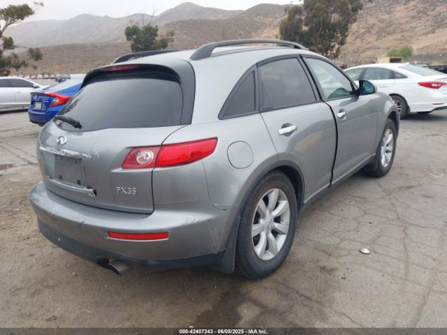 2005 INFINITI FX35 JNRAS08U25X108821 Photo 3