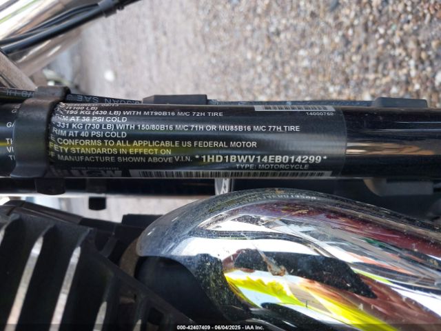 2014 HARLEY-DAVIDSON FLSTC 1HD1BWV14EB014299 Photo 9