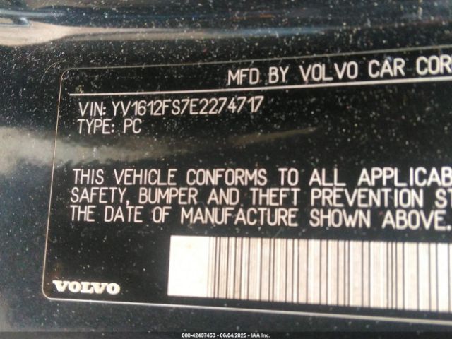 2014 VOLVO S60 YV1612FS7E2274717 Photo 8
