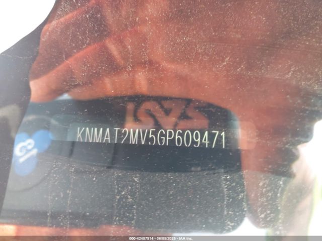 KNMAT2MV5GP609471 Nissan ROGUE S