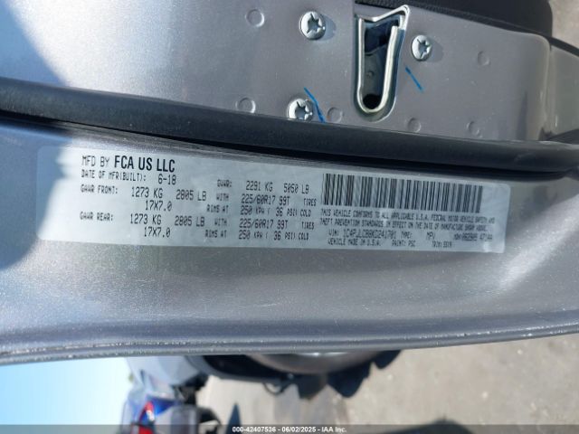 2019 JEEP CHEROKEE 1C4PJLCB8KD241701 Photo 8