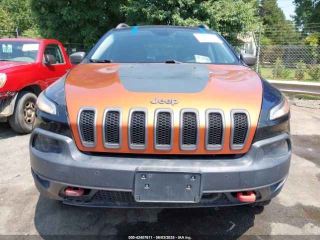 1C4PJMBS4EW291673 Jeep Cherokee Trailhawk