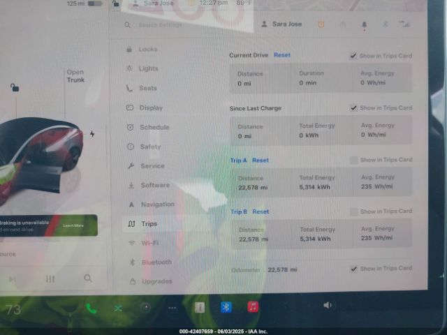 5YJ3E1EA7PF417293 Tesla 2023