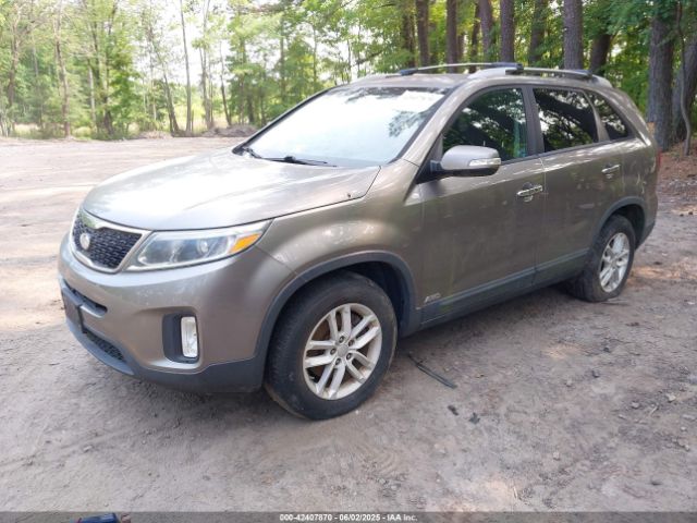 5XYKTDA61EG549167 KIA SORENTO LX