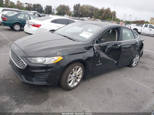 2019 FORD FUSION HYBRID 3FA6P0LU4KR187403 Photo 1